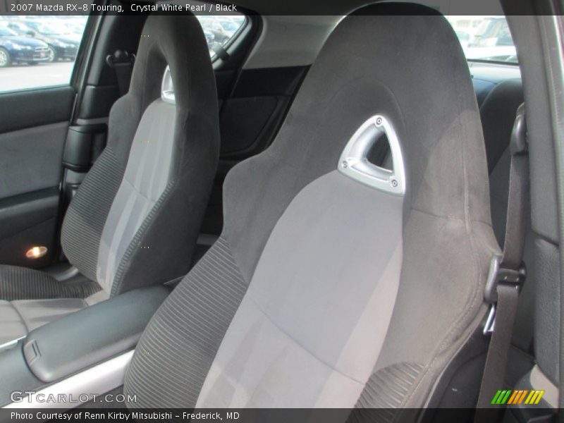 Crystal White Pearl / Black 2007 Mazda RX-8 Touring