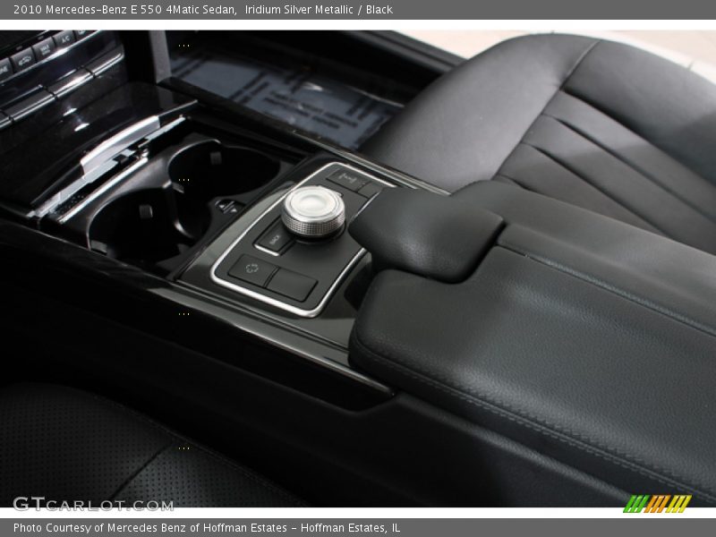 Iridium Silver Metallic / Black 2010 Mercedes-Benz E 550 4Matic Sedan