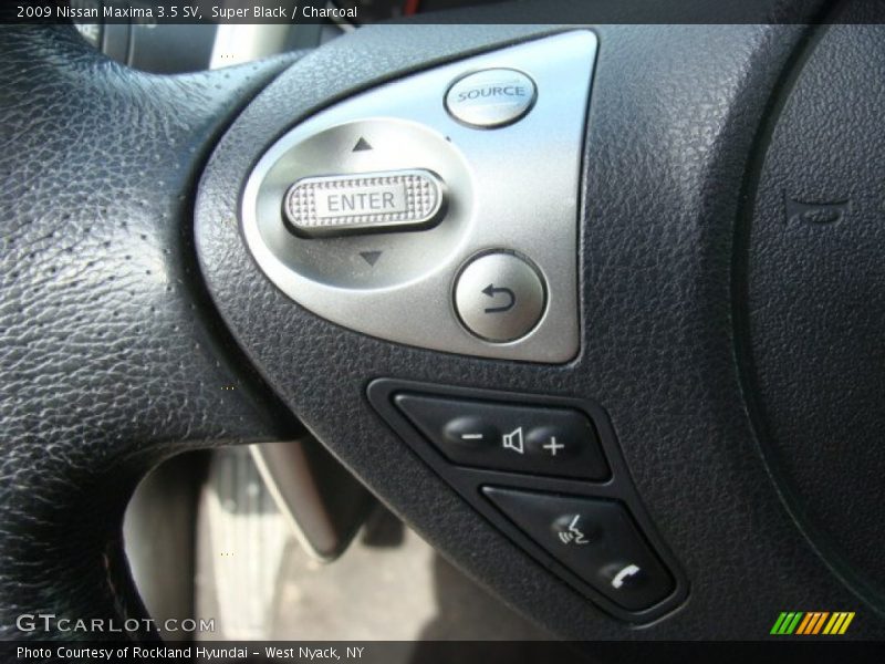 Super Black / Charcoal 2009 Nissan Maxima 3.5 SV