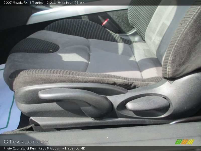 Crystal White Pearl / Black 2007 Mazda RX-8 Touring