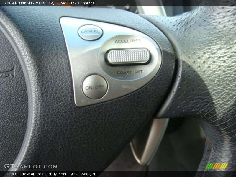 Super Black / Charcoal 2009 Nissan Maxima 3.5 SV
