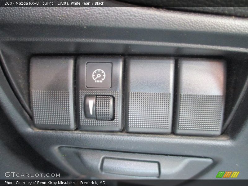 Crystal White Pearl / Black 2007 Mazda RX-8 Touring