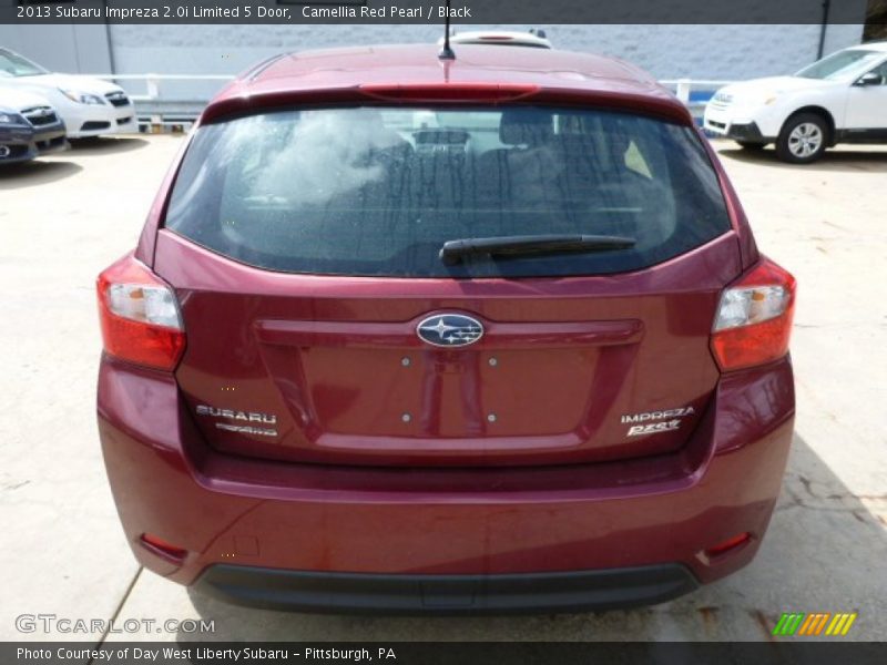 Camellia Red Pearl / Black 2013 Subaru Impreza 2.0i Limited 5 Door