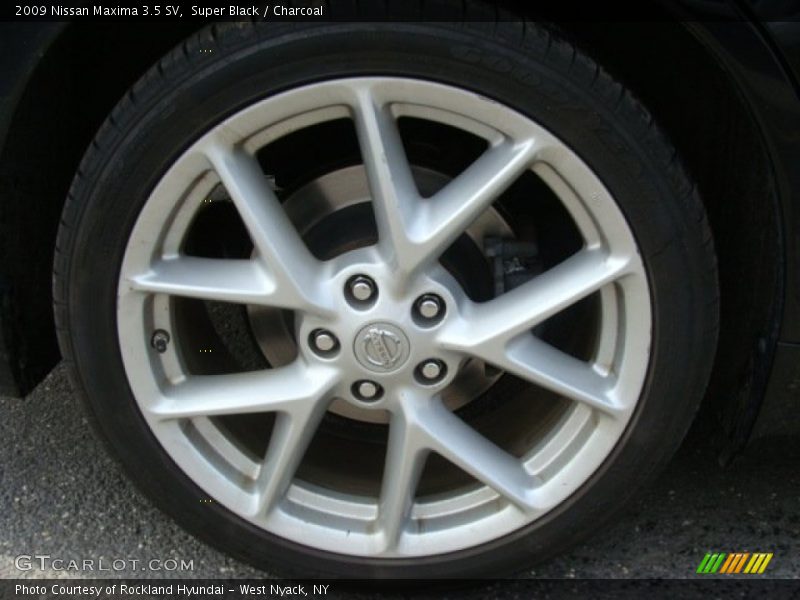Super Black / Charcoal 2009 Nissan Maxima 3.5 SV