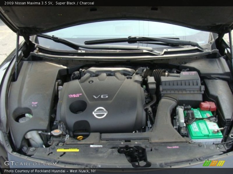 Super Black / Charcoal 2009 Nissan Maxima 3.5 SV