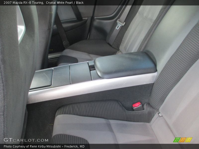 Crystal White Pearl / Black 2007 Mazda RX-8 Touring
