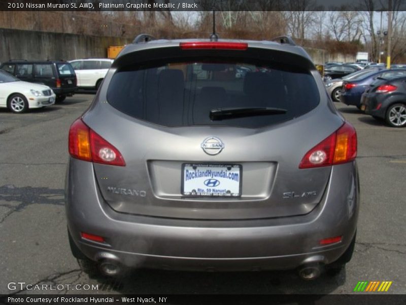 Platinum Graphite Metallic / Black 2010 Nissan Murano SL AWD