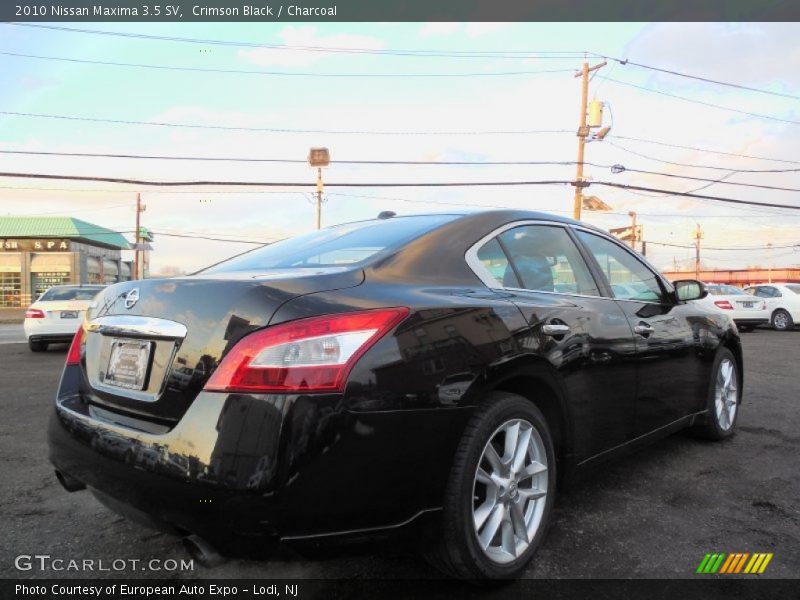 Crimson Black / Charcoal 2010 Nissan Maxima 3.5 SV
