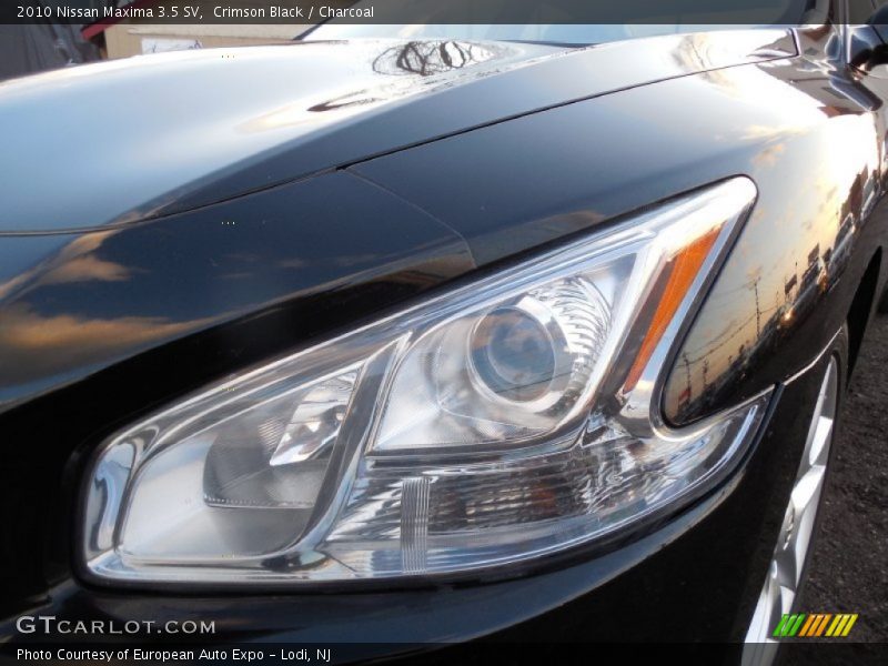Crimson Black / Charcoal 2010 Nissan Maxima 3.5 SV