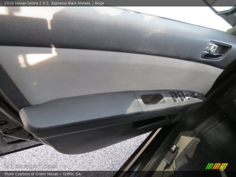 Espresso Black Metallic / Beige 2010 Nissan Sentra 2.0 S