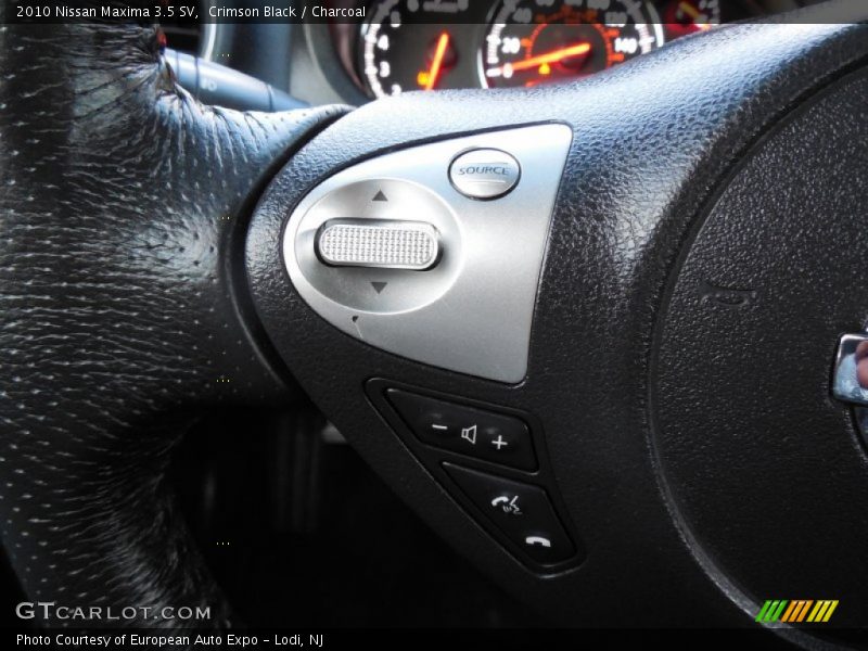 Crimson Black / Charcoal 2010 Nissan Maxima 3.5 SV