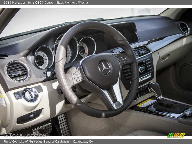 Black / Almond/Mocha 2013 Mercedes-Benz C 350 Coupe