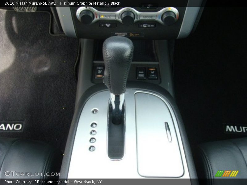 Platinum Graphite Metallic / Black 2010 Nissan Murano SL AWD