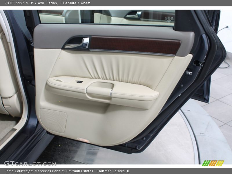 Blue Slate / Wheat 2010 Infiniti M 35x AWD Sedan