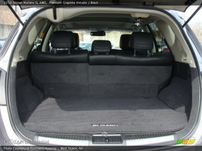  2010 Murano SL AWD Trunk