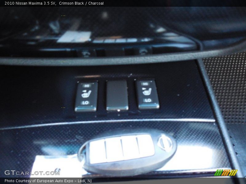 Crimson Black / Charcoal 2010 Nissan Maxima 3.5 SV