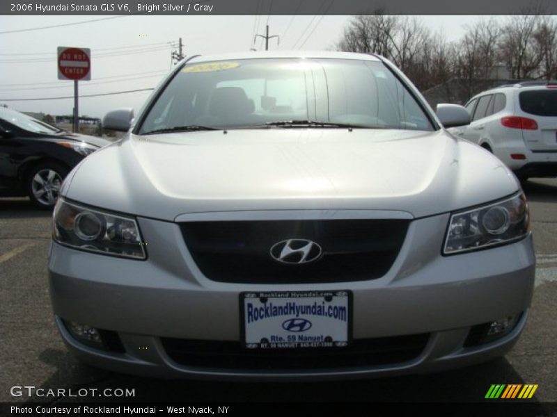 Bright Silver / Gray 2006 Hyundai Sonata GLS V6