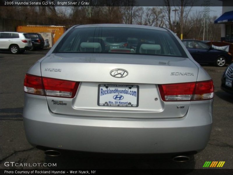 Bright Silver / Gray 2006 Hyundai Sonata GLS V6