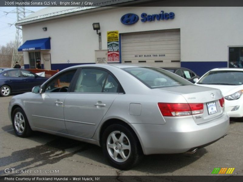 Bright Silver / Gray 2006 Hyundai Sonata GLS V6