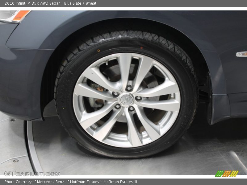 Blue Slate / Wheat 2010 Infiniti M 35x AWD Sedan