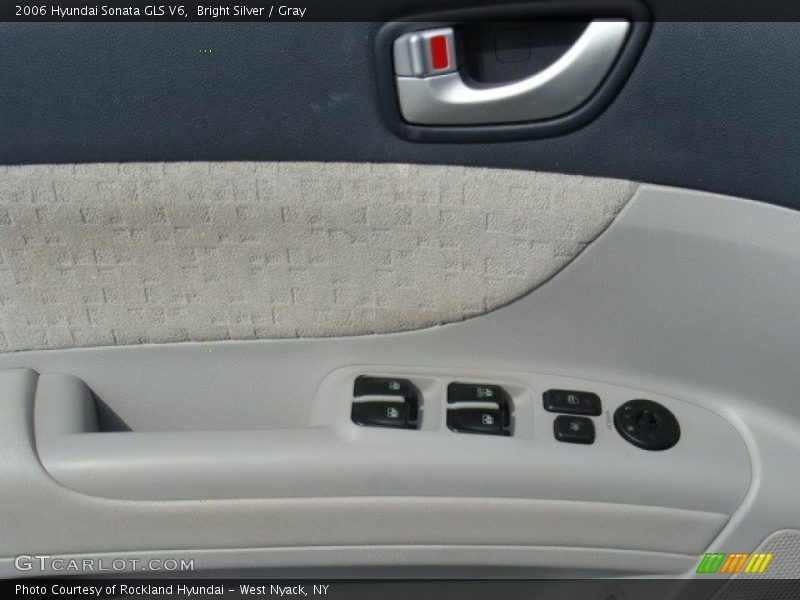 Bright Silver / Gray 2006 Hyundai Sonata GLS V6