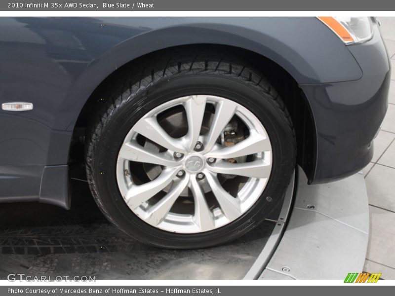 Blue Slate / Wheat 2010 Infiniti M 35x AWD Sedan