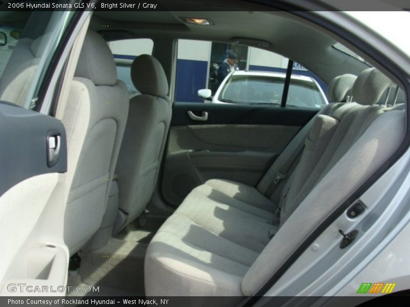 Bright Silver / Gray 2006 Hyundai Sonata GLS V6
