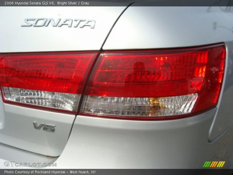 Bright Silver / Gray 2006 Hyundai Sonata GLS V6