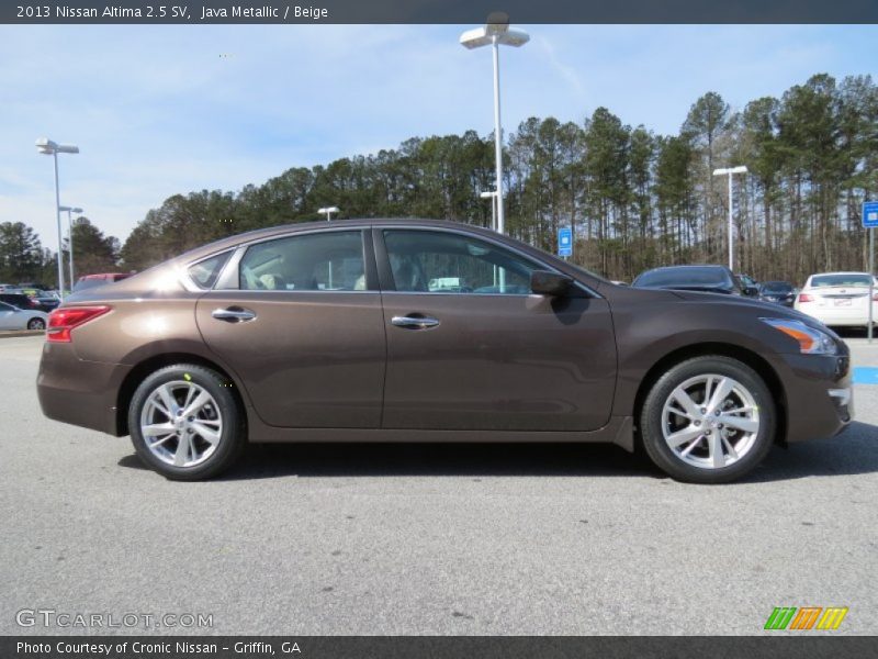 Java Metallic / Beige 2013 Nissan Altima 2.5 SV