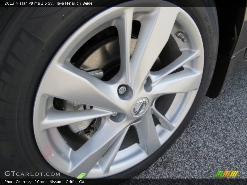 Java Metallic / Beige 2013 Nissan Altima 2.5 SV