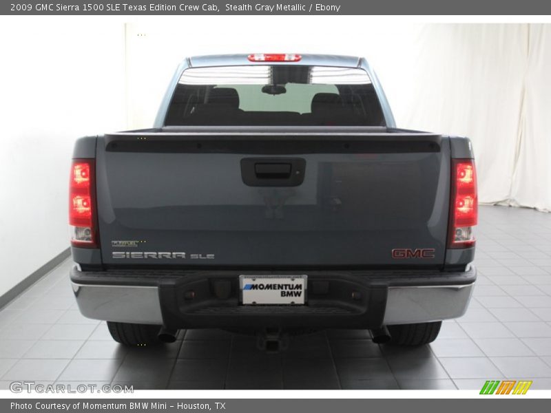 Stealth Gray Metallic / Ebony 2009 GMC Sierra 1500 SLE Texas Edition Crew Cab