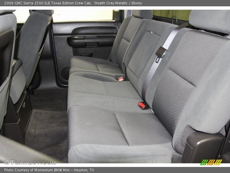 Stealth Gray Metallic / Ebony 2009 GMC Sierra 1500 SLE Texas Edition Crew Cab