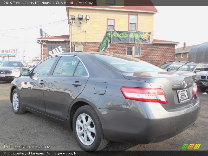 Magnetic Gray Metallic / Ash Gray 2010 Toyota Camry LE