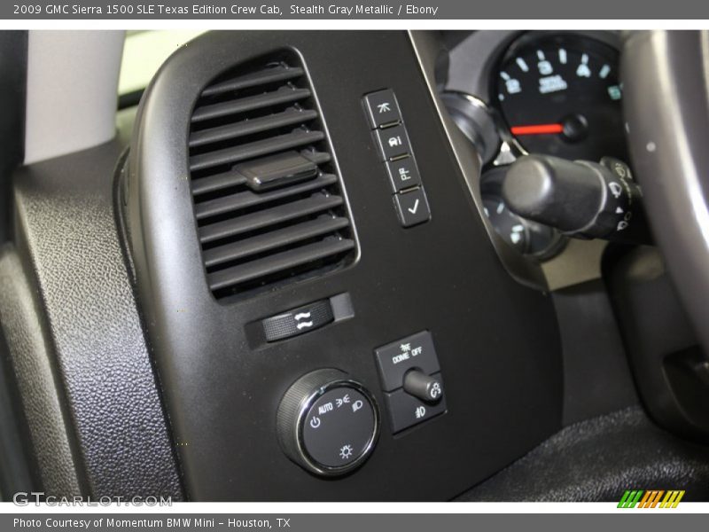 Stealth Gray Metallic / Ebony 2009 GMC Sierra 1500 SLE Texas Edition Crew Cab