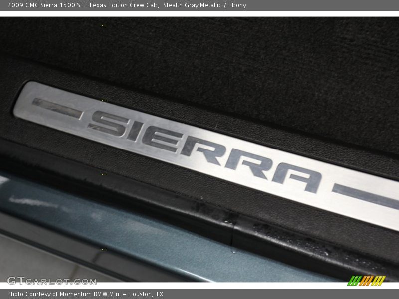 Stealth Gray Metallic / Ebony 2009 GMC Sierra 1500 SLE Texas Edition Crew Cab