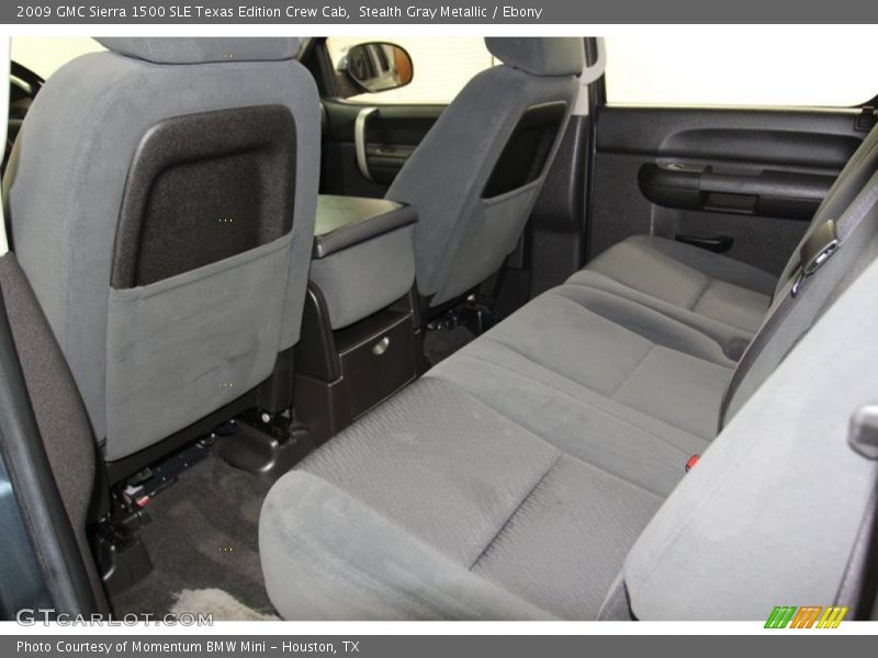 Stealth Gray Metallic / Ebony 2009 GMC Sierra 1500 SLE Texas Edition Crew Cab