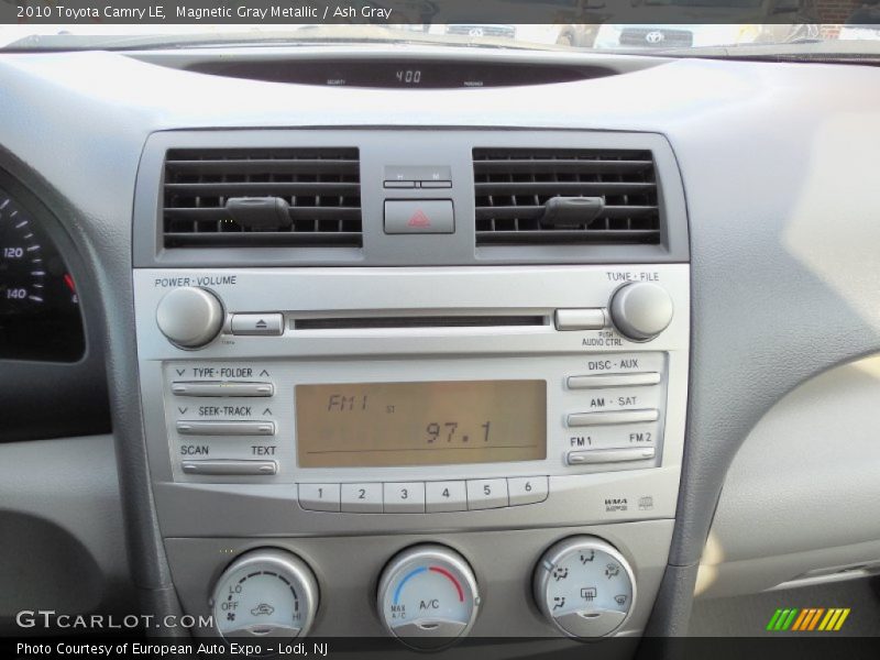 Magnetic Gray Metallic / Ash Gray 2010 Toyota Camry LE