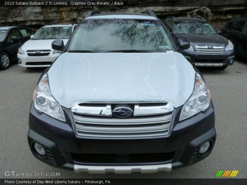 Graphite Gray Metallic / Black 2013 Subaru Outback 2.5i Limited