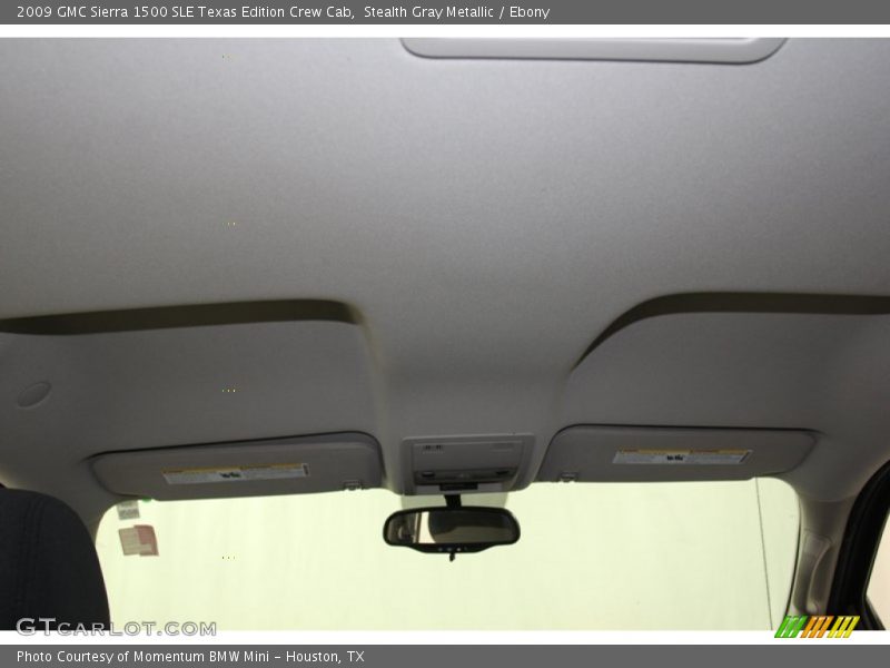 Stealth Gray Metallic / Ebony 2009 GMC Sierra 1500 SLE Texas Edition Crew Cab