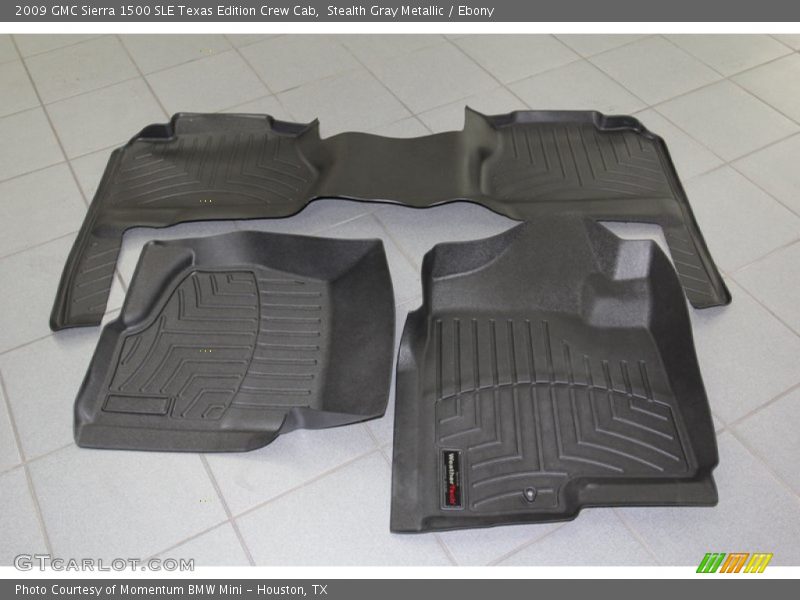 Stealth Gray Metallic / Ebony 2009 GMC Sierra 1500 SLE Texas Edition Crew Cab