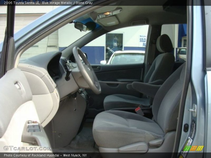Blue Mirage Metallic / Stone Gray 2006 Toyota Sienna LE