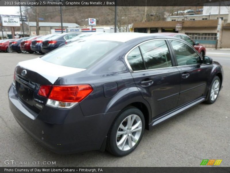 Graphite Gray Metallic / Black 2013 Subaru Legacy 2.5i Premium
