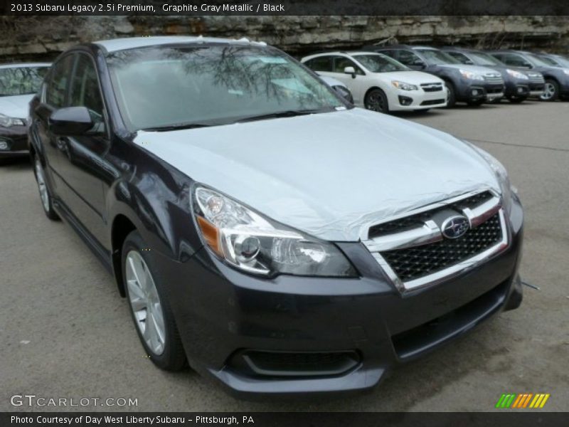 Graphite Gray Metallic / Black 2013 Subaru Legacy 2.5i Premium