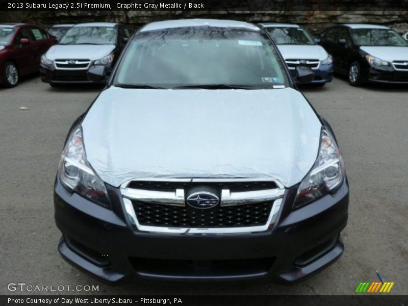 Graphite Gray Metallic / Black 2013 Subaru Legacy 2.5i Premium