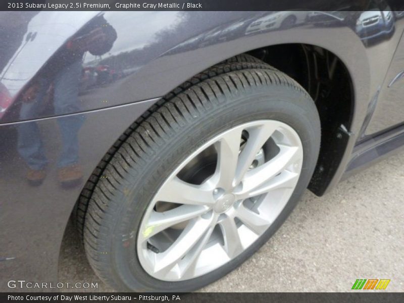 Graphite Gray Metallic / Black 2013 Subaru Legacy 2.5i Premium