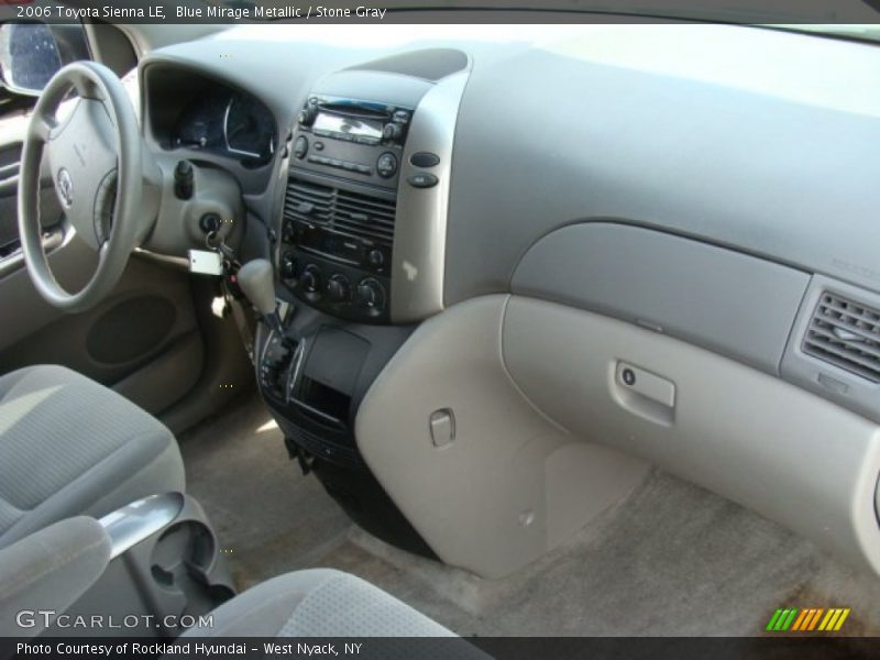 Blue Mirage Metallic / Stone Gray 2006 Toyota Sienna LE