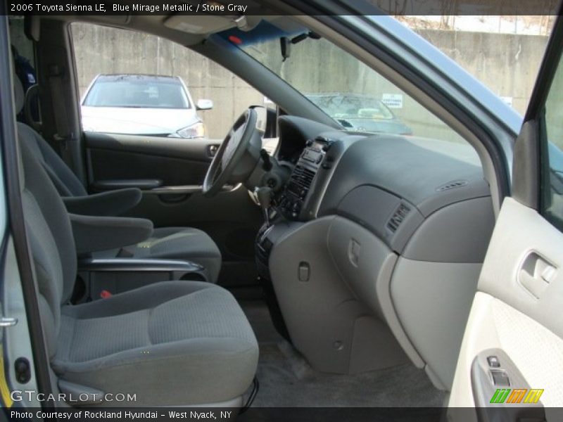 Blue Mirage Metallic / Stone Gray 2006 Toyota Sienna LE