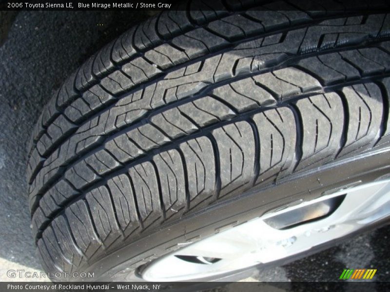 Blue Mirage Metallic / Stone Gray 2006 Toyota Sienna LE