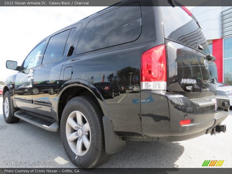 Galaxy Black / Charcoal 2013 Nissan Armada SV