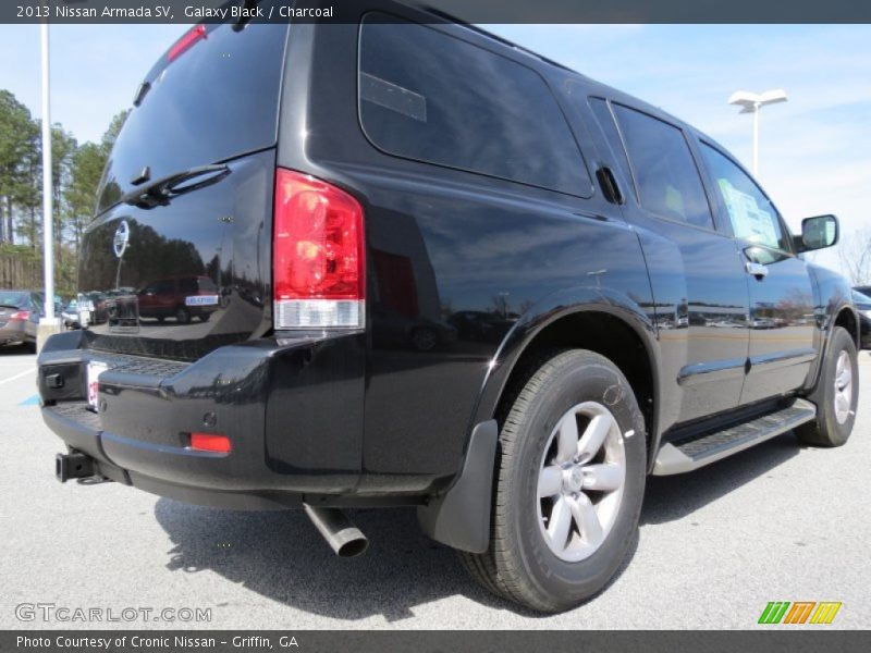 Galaxy Black / Charcoal 2013 Nissan Armada SV